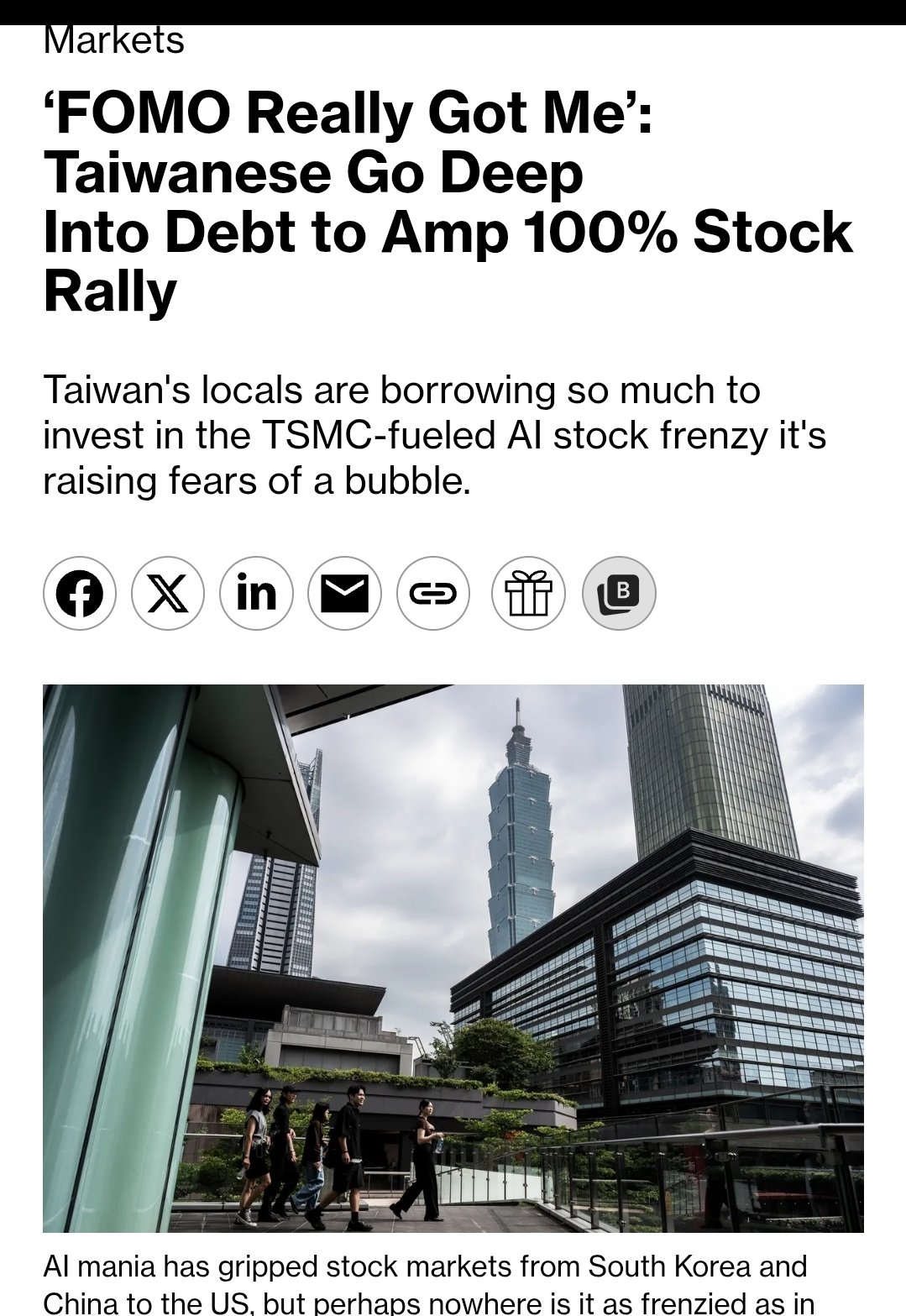 This IS NOT investing. It's gambling. Same thing going on here. Pure Insanity. Margin debt globally…