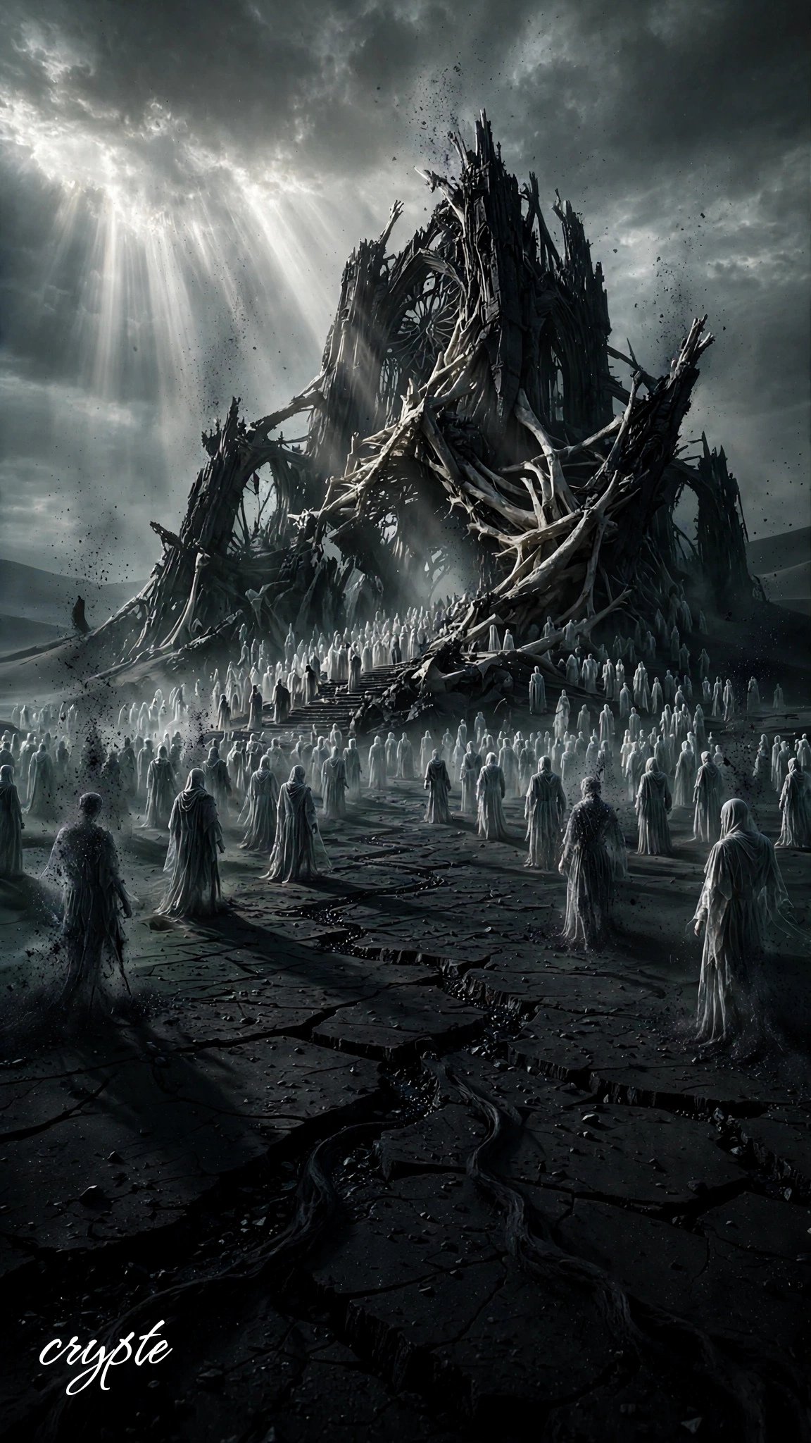 #dailyspark " A desert that used to be a choir”