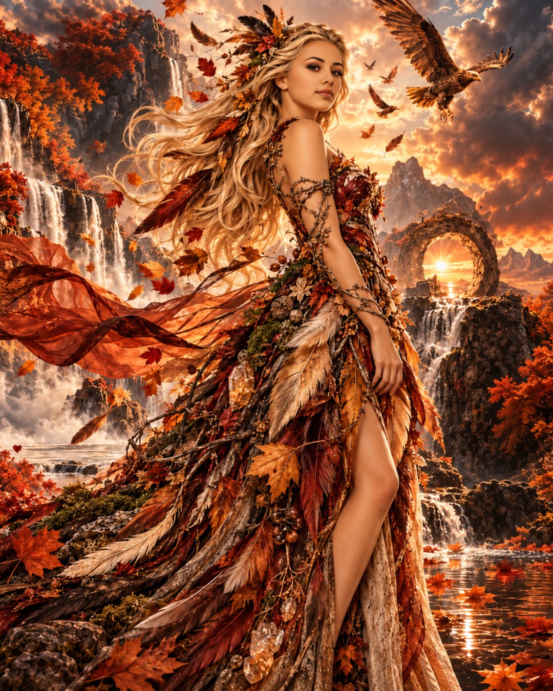 Earth & Elements #FeatherFashion #AutumnEdition @GuruScorpio…