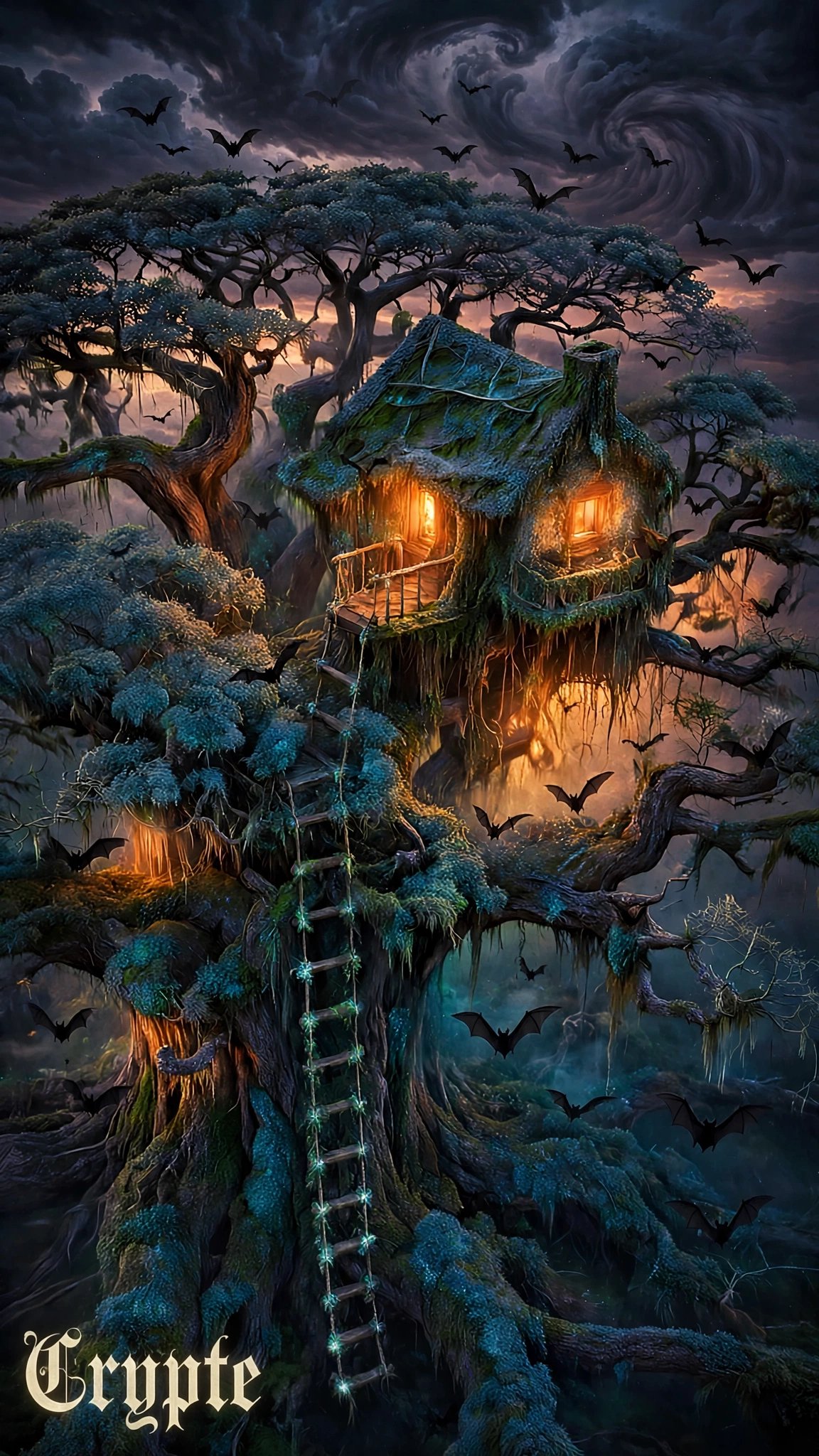#dailyspark “a house that grew around a tree”