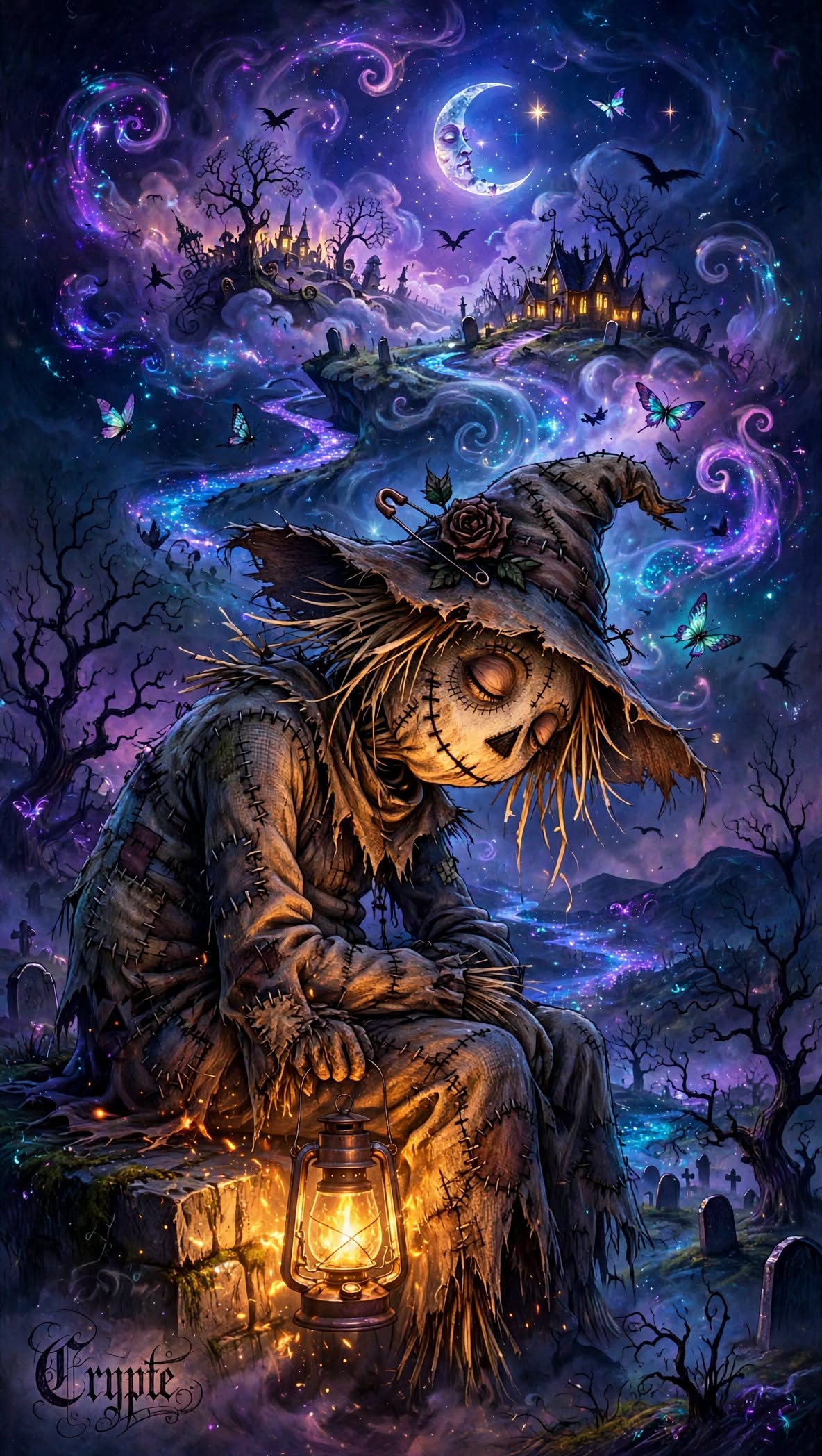 #dailyspark "a scarecrow that has started dreaming"