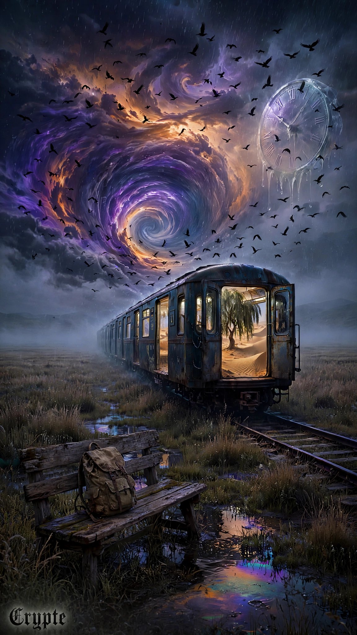 #dailyspark “The quiet after the last train”