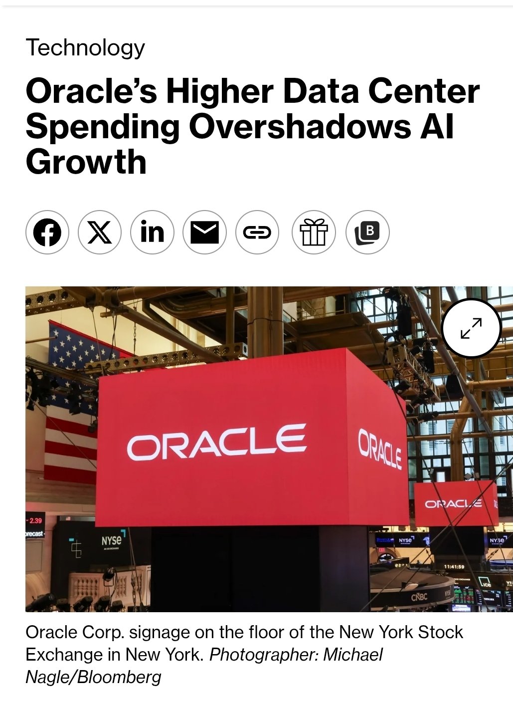 LOL the parade started by Google's 80+Billion secondary. Many more to follow imo Now Oracle... 🫧 Thi…