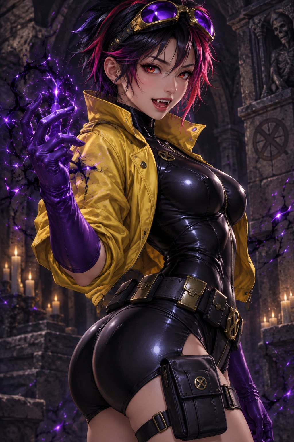 I didn't know that Jubilee from X-Men became a vampire. Here's to her.