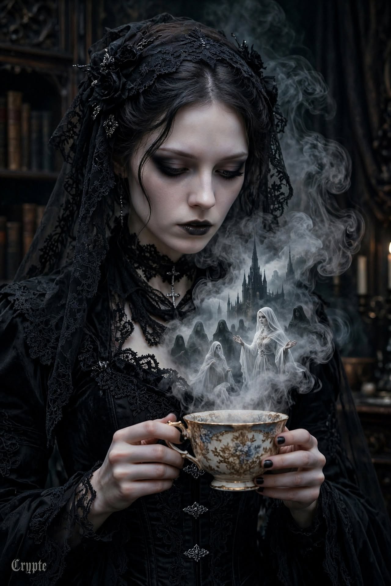 It’s not steam. It’s souls rising from my cup. I’ve boiled them.
