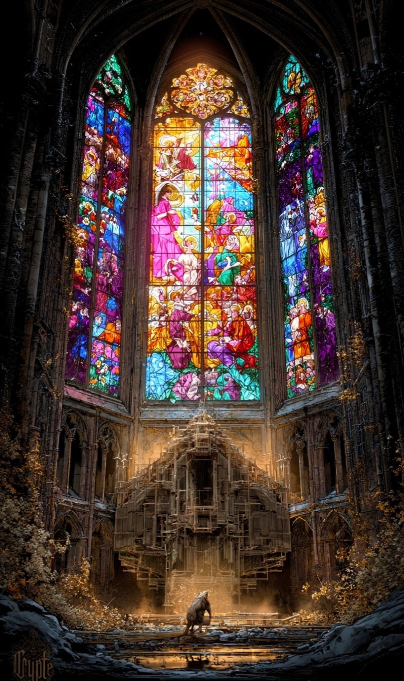 Kneeling before this void, my fallen soul no longer even dares to beg for forgiveness. It knows ther…