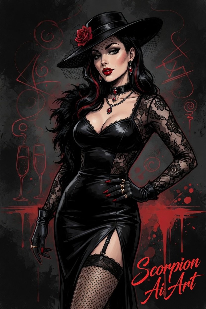 Lady in Black All welcome