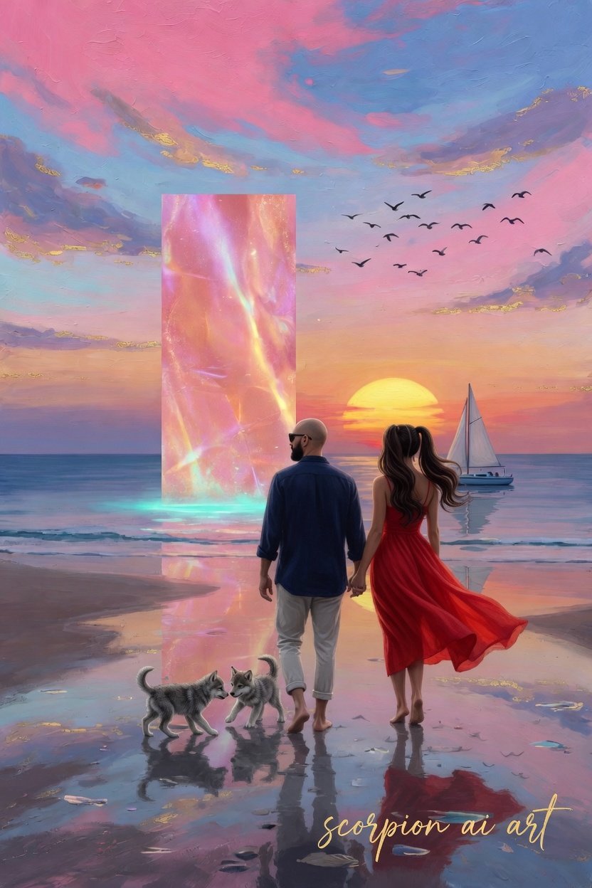 Thanks for sharing prompt Gigi 💕 Here is my version