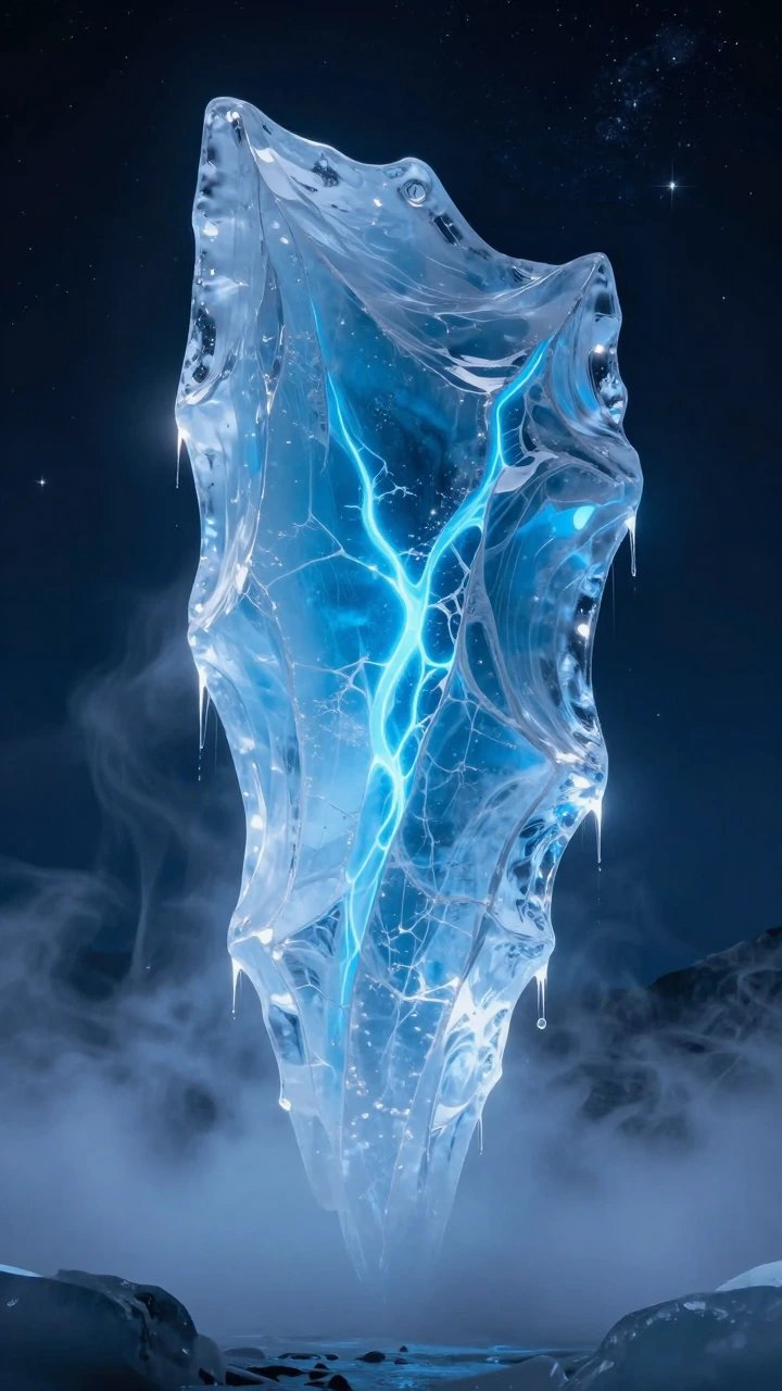 #dailyspark The ghost of a glacier