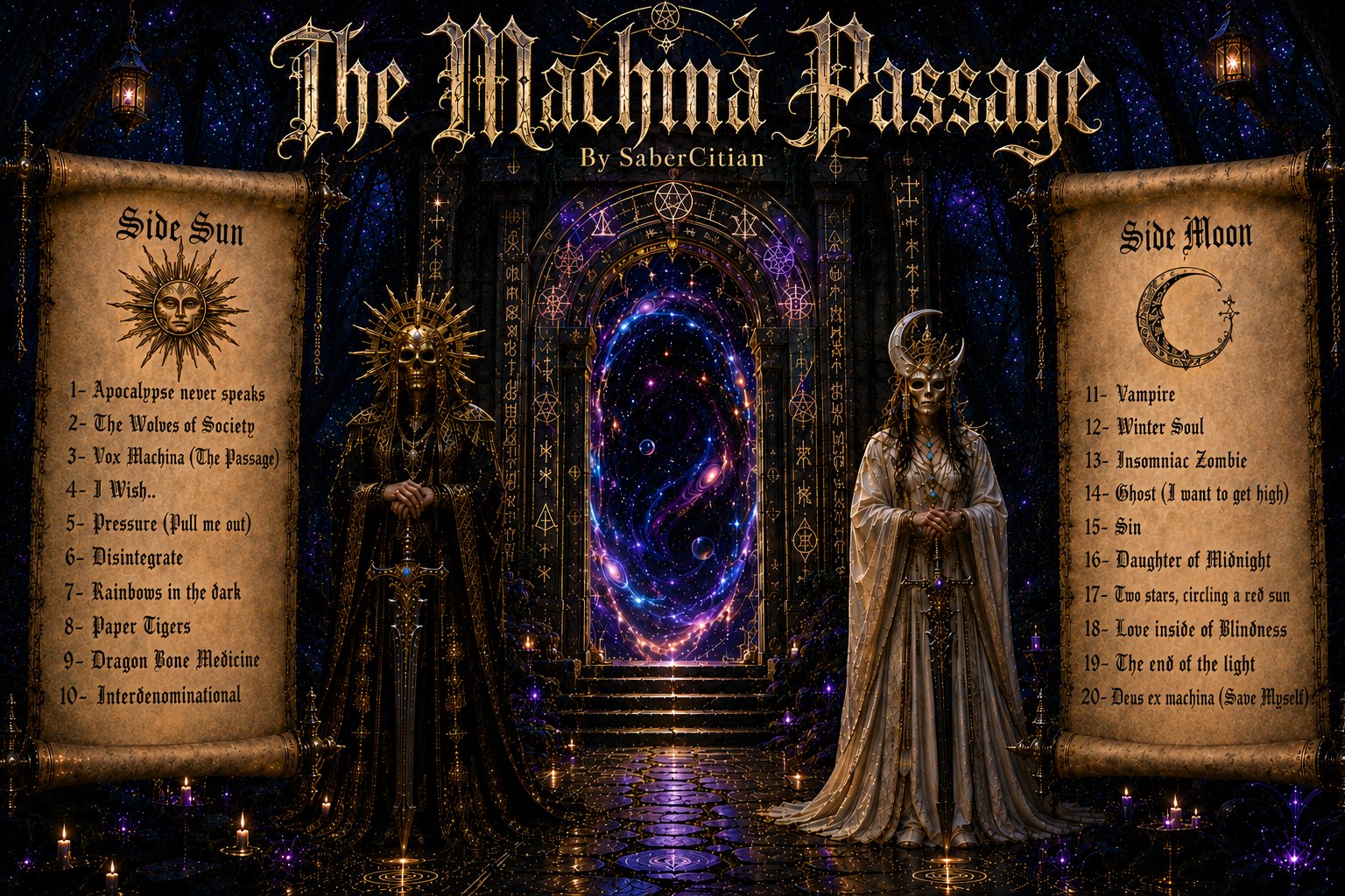 I am excited to announce my 5th album/playlist of songs called, The Machina Passage. This is a doubl…