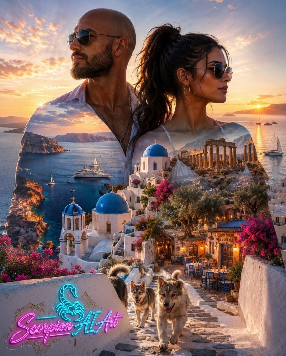 Day 6 — Greece: Island Paradise Hosted by @gigisaiart247 & @GuruScorpion Today we sail into a world…