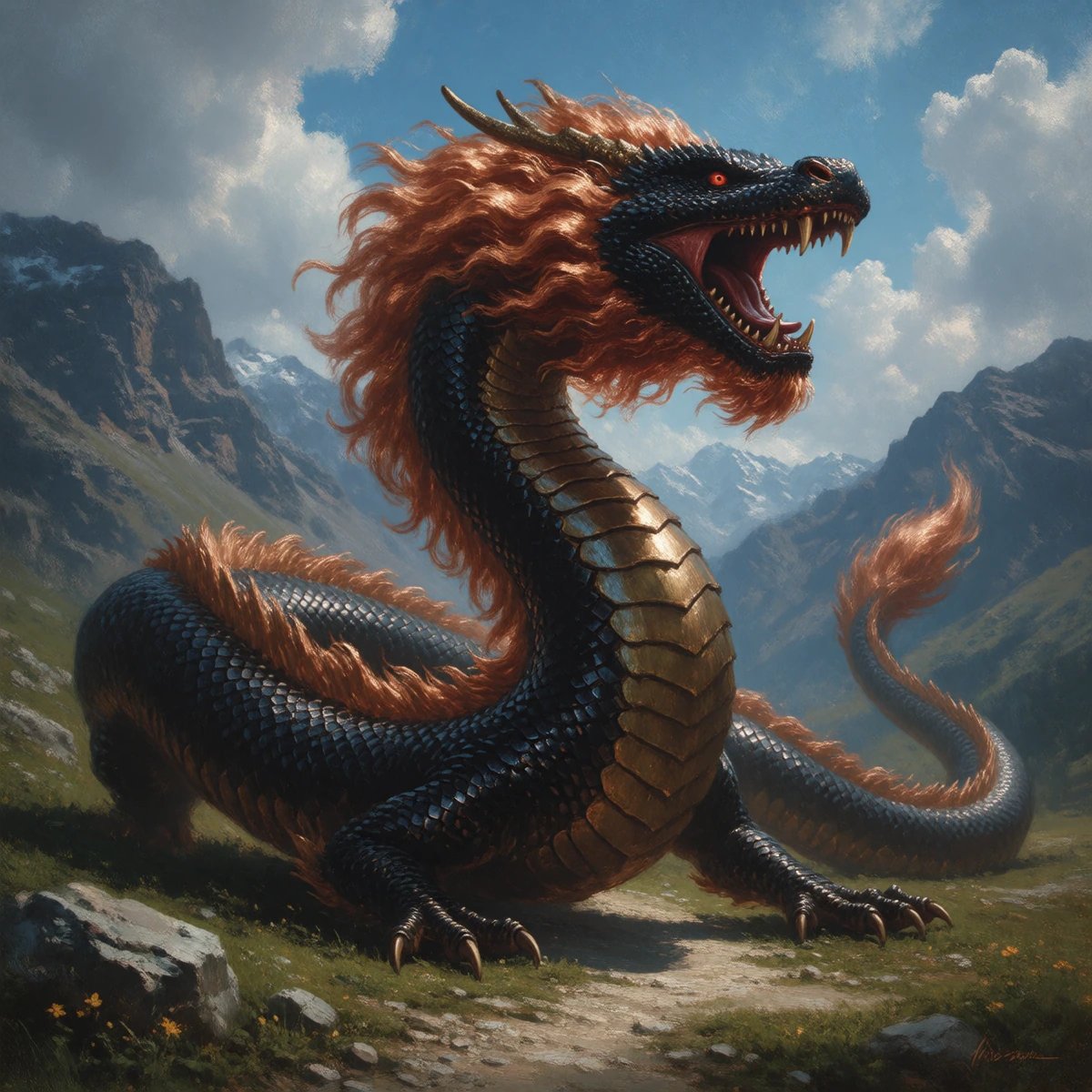 I am Vritra, the one who covers up the heavens and the earth of this world. #AugustAipocalypse Day 1…
