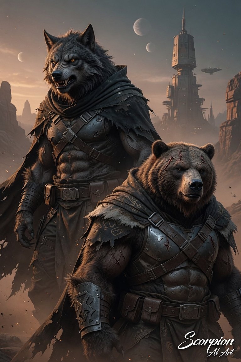 Bounty Hunters #wolfwednesday