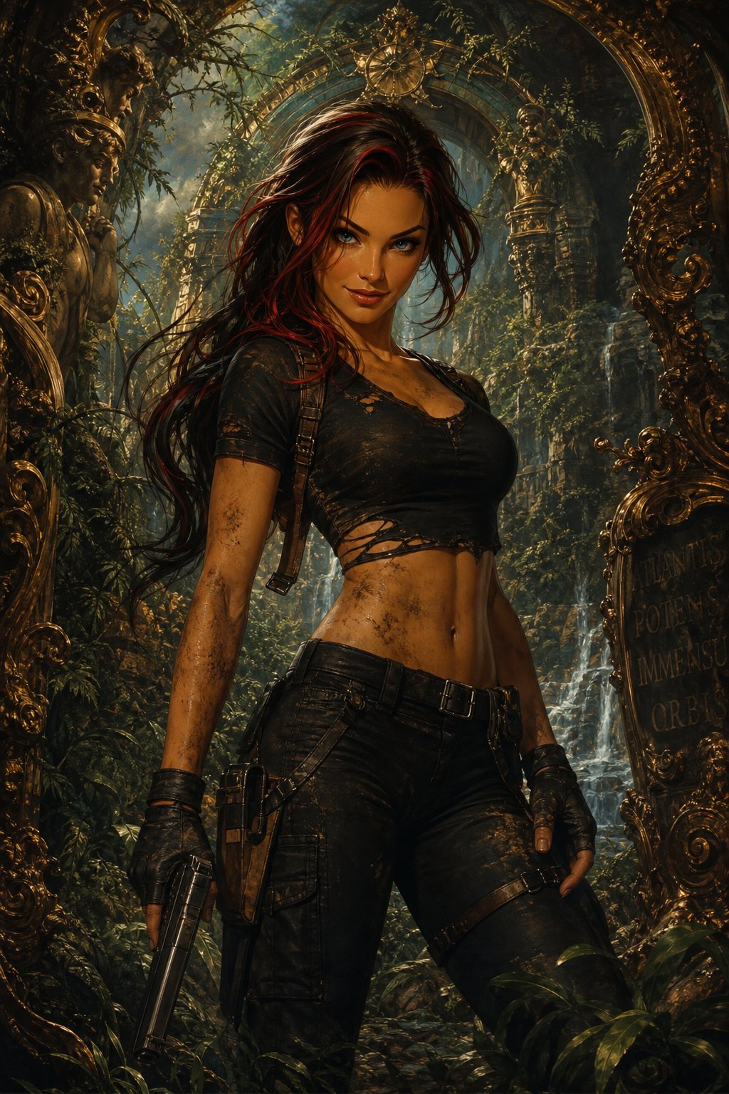 Hybrid Character - Lara Croft and Kim Possible 2