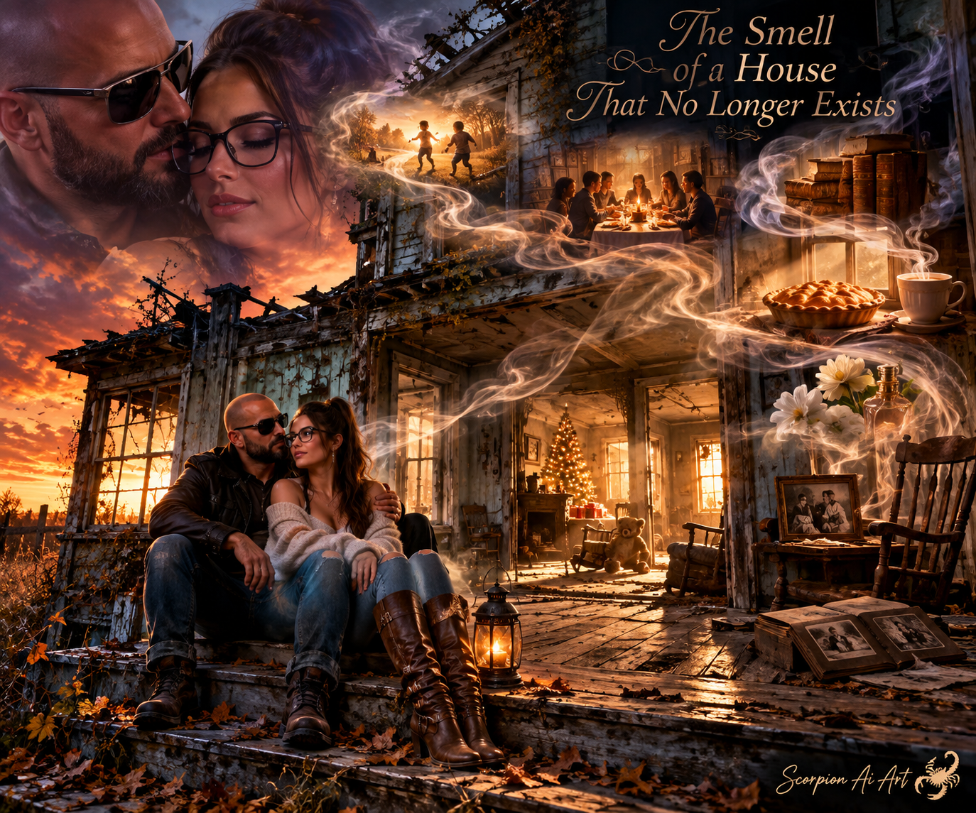 #dailyspark the smell of a house that no longer exists
