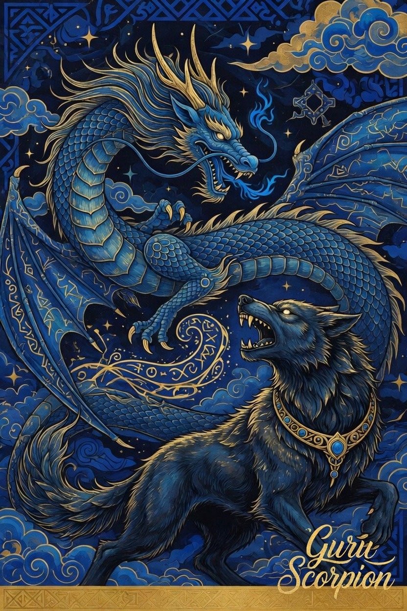 Happy Dragon and Wolf Wednesday