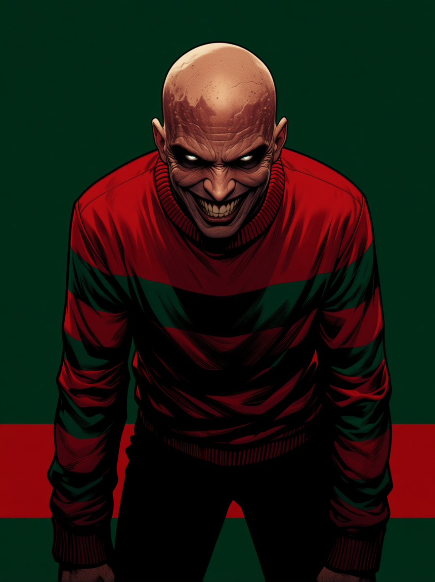 #7DaysOfHorrorVillains - 01 - Freddy Krueger