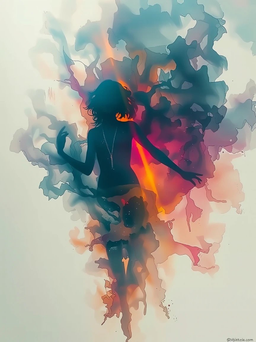 the color of a forgotten song #dailyspark