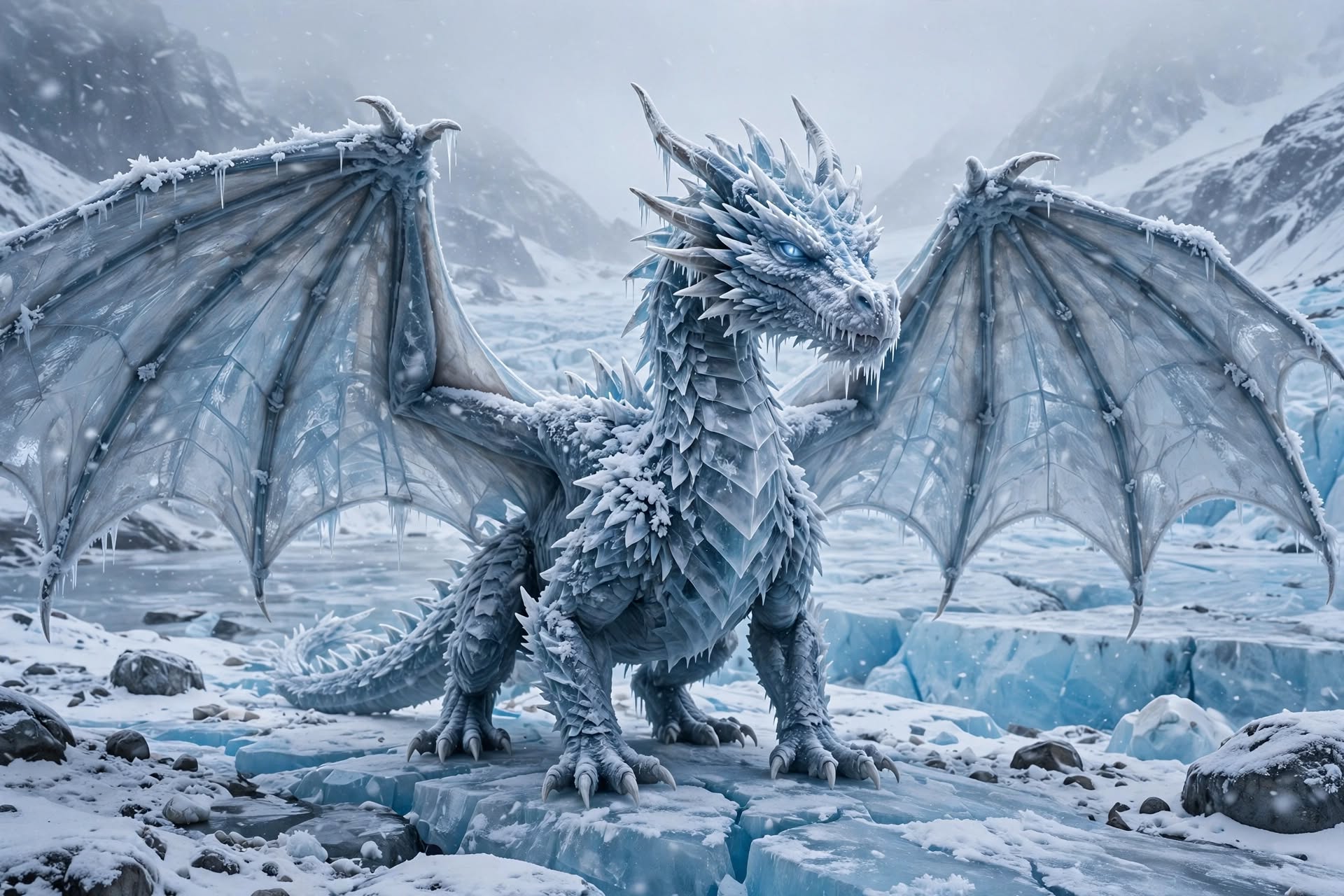 the frost dragon ❄️🐲 #DragonTuesday