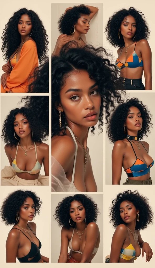 Happy to share you another char style for my model Zariya Sol.