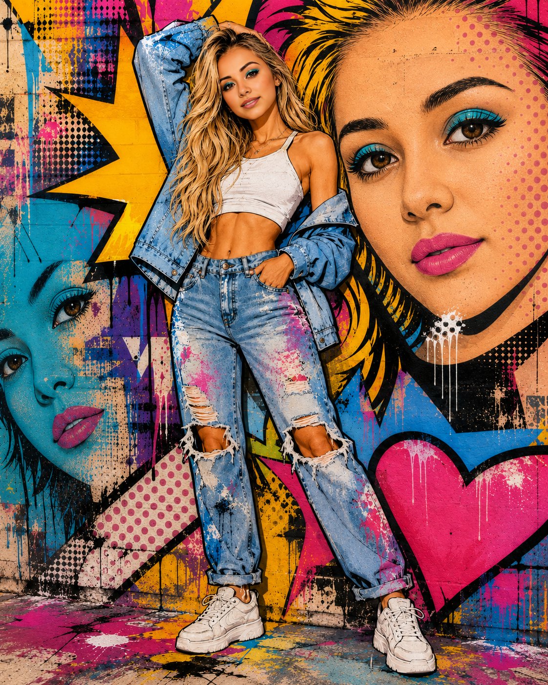 Pop Art #aiartstyles2 @GuruScorpion