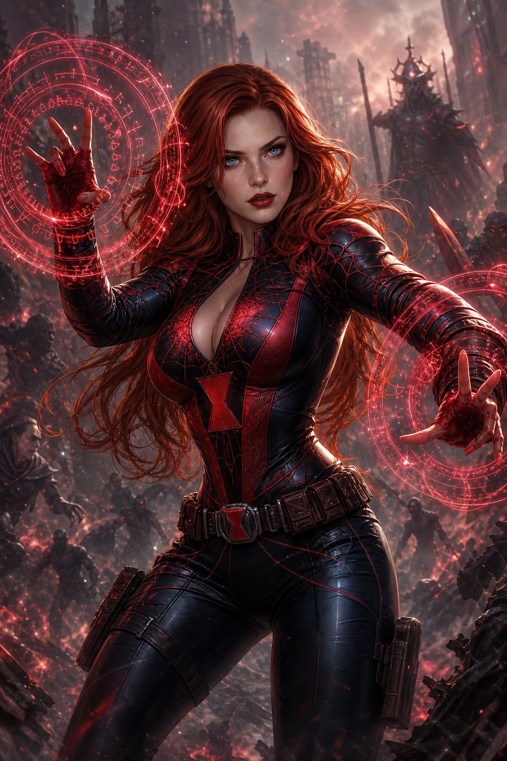 Hybrid of Black Widow and Scarlet Witch