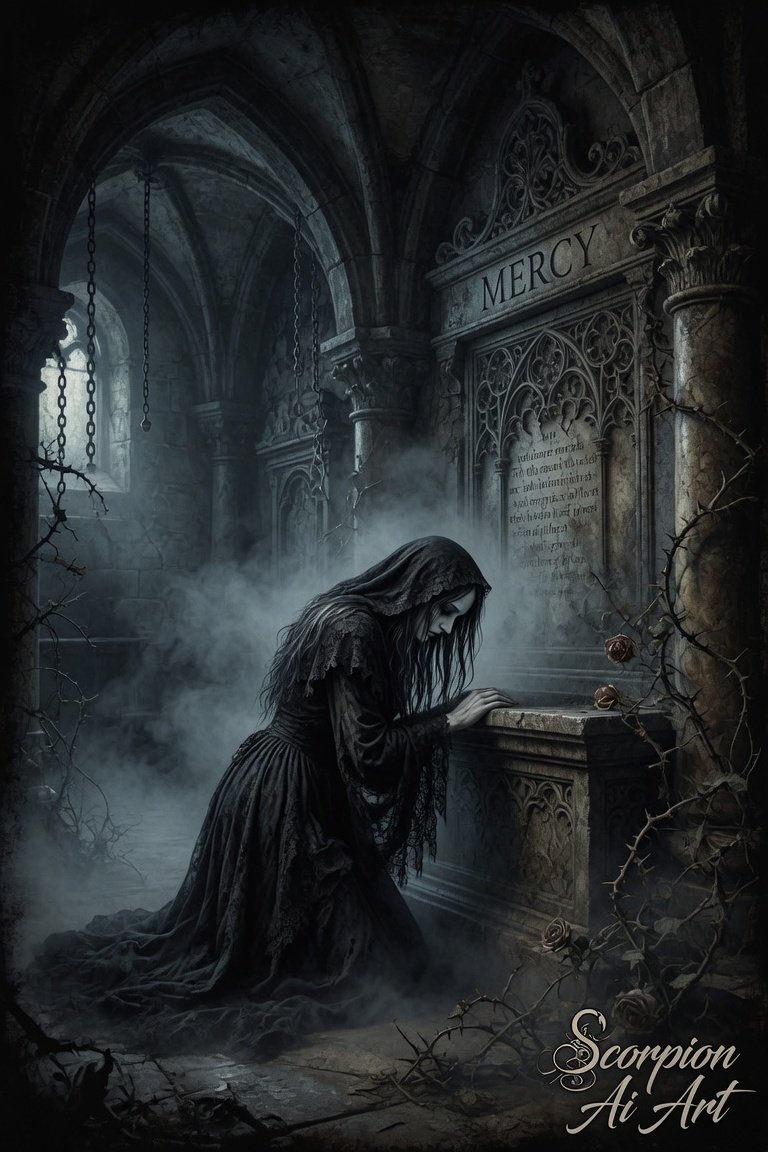 Mercy /Crypt/Sobs #3wordprompt By @harvy1969
