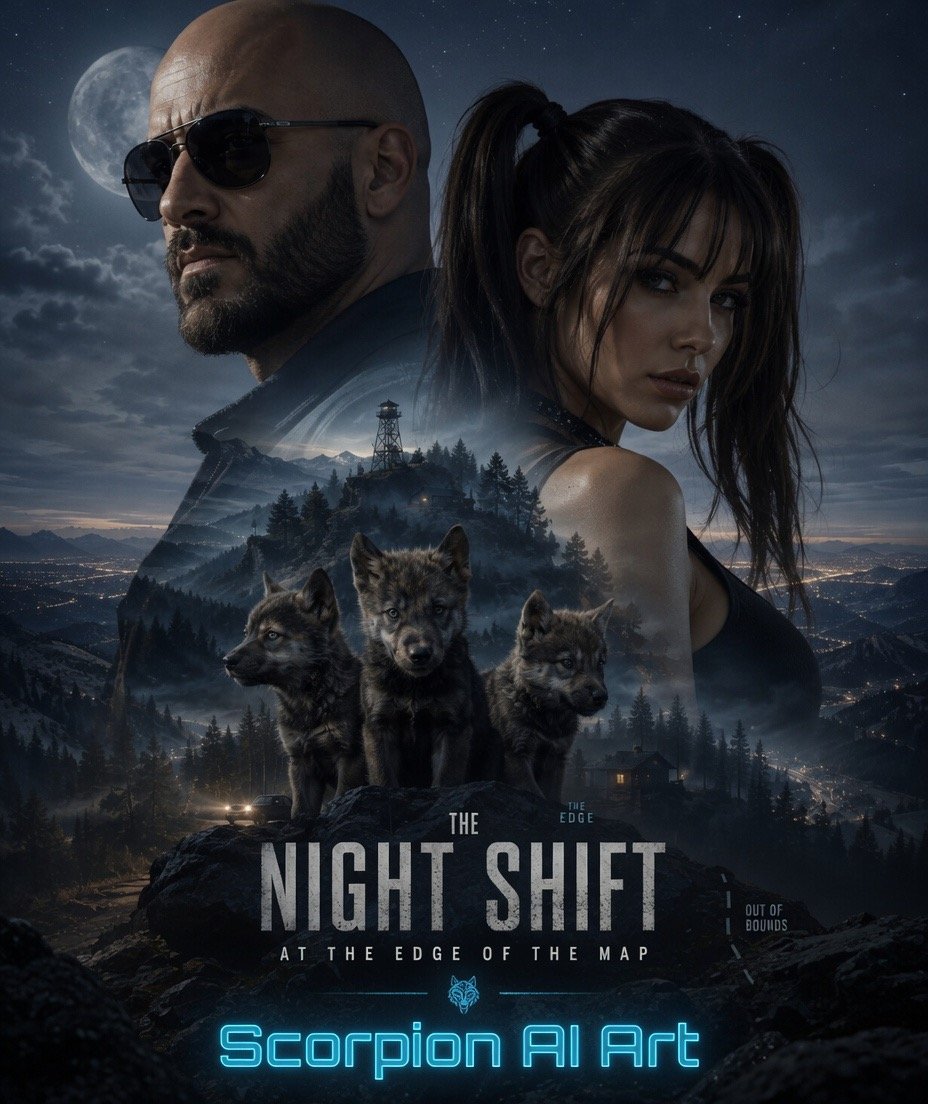 #dailyspark “Night Shift at the Edge of the Map”