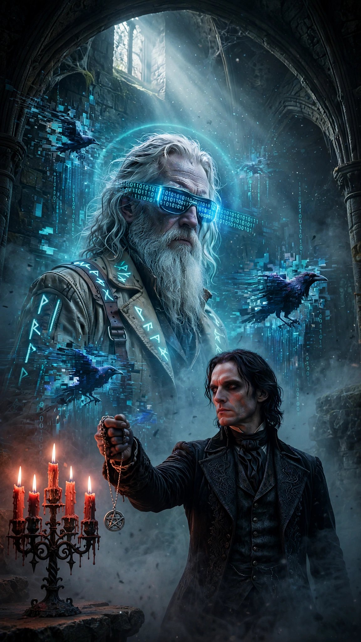 Once upon a time... two artistic worlds came together 💥💀 @AiMachete Will continue to reign 🙏🤩