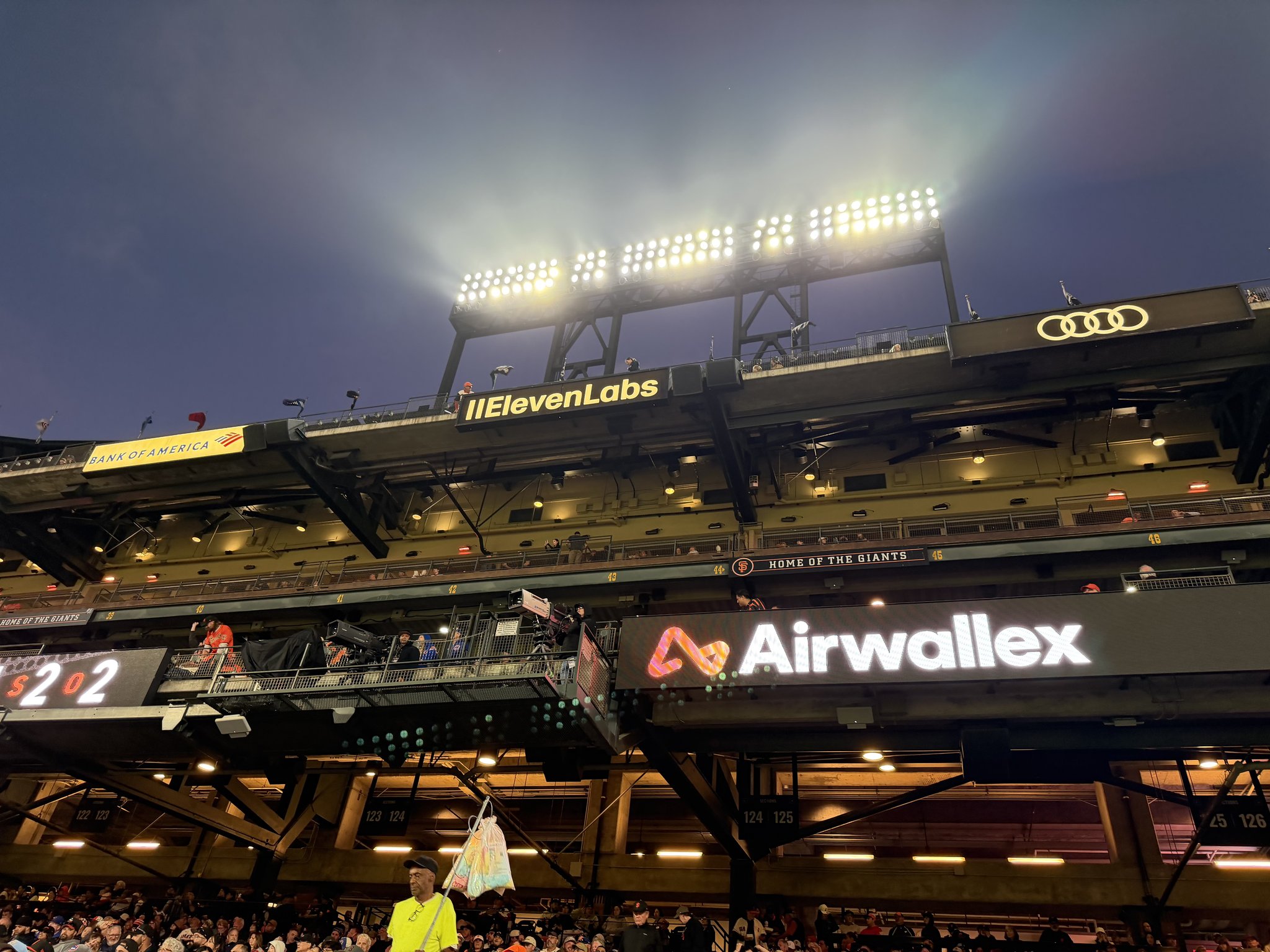 I see ElevenLabs. Now let’s get Mirrorize advertisements in major league ballparks.