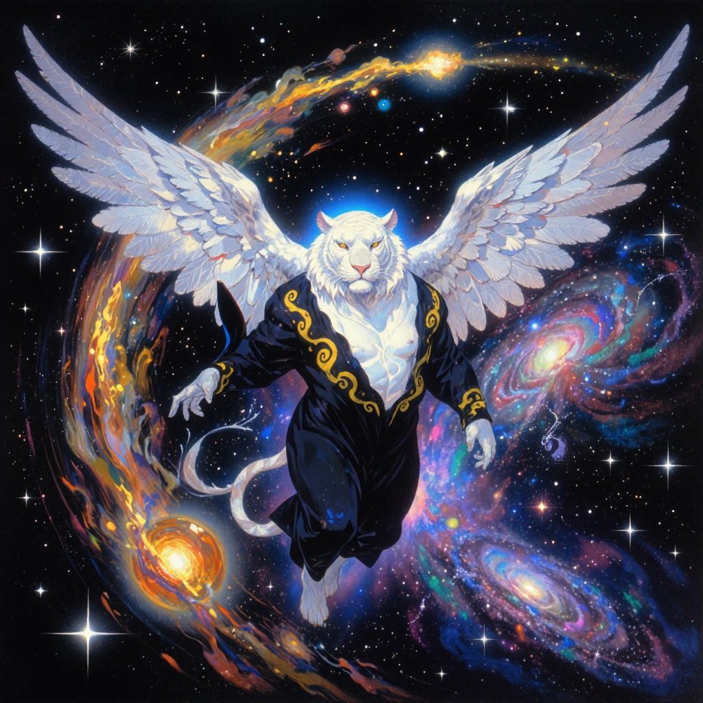 #AiArtStyles2 by @GuruScorpion Celestial Fantasy Great challenge, man, excited to work on the next o…