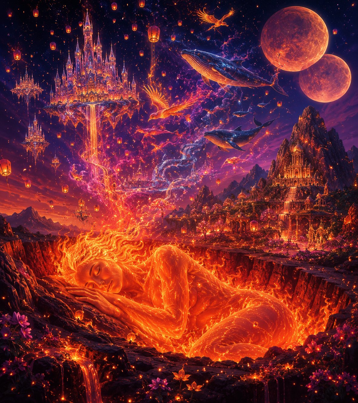 #dailyspark “what fire dreams about”
