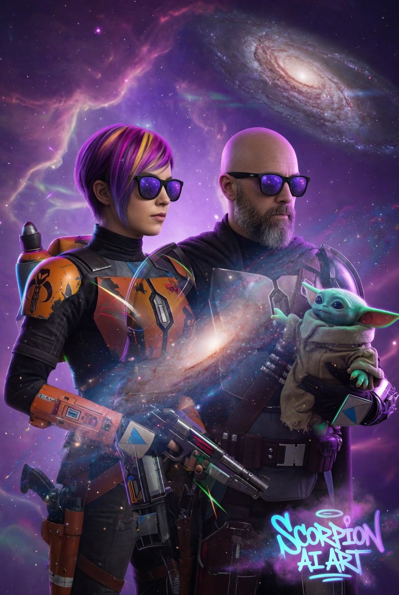 May 21 - Violet • Nebula • Drift #3wordchallenge #MandalorianandGrogu Have a great day, everyone!