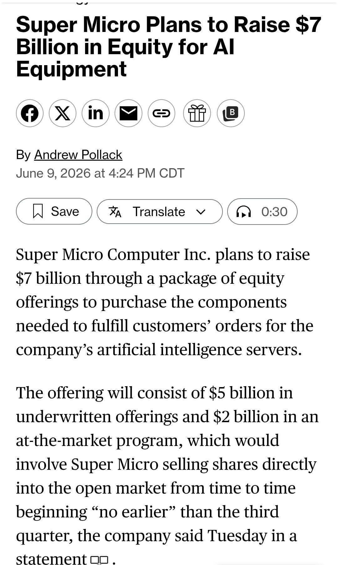 So predictable, and smart. I would do the same if I were a CFO. Actually I would do way more. Othersā¦