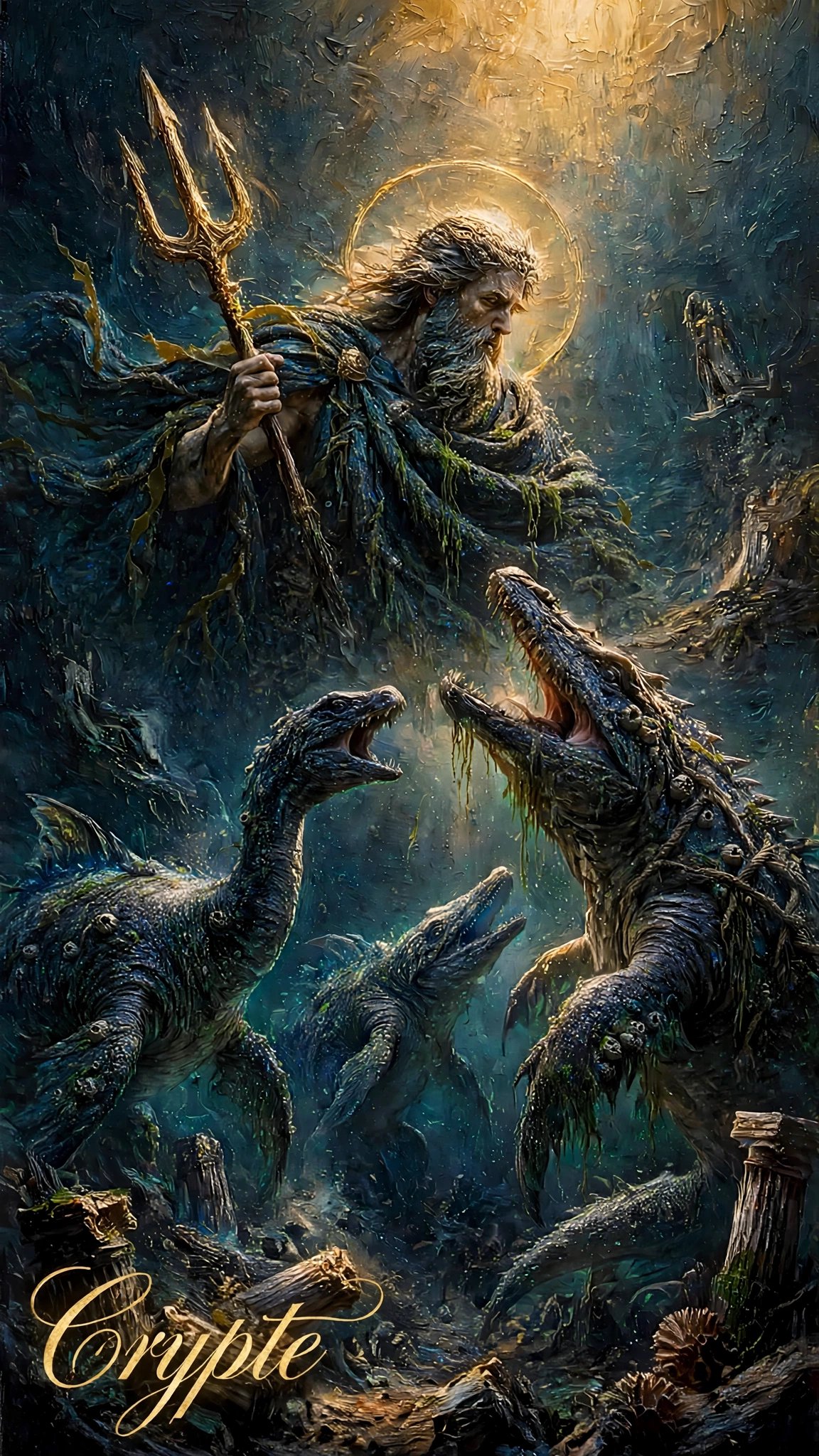 #DinoWeek by @GuruScorpion Day 5: The titans of the oceans. The prehistoric dominators of the deep 🌀…