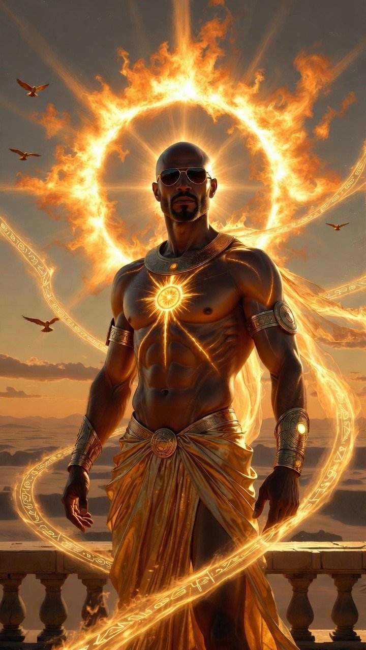 #mythsandlegends #aiart #aiartcommunity All welcome to join Day 7 Sun God Reborn