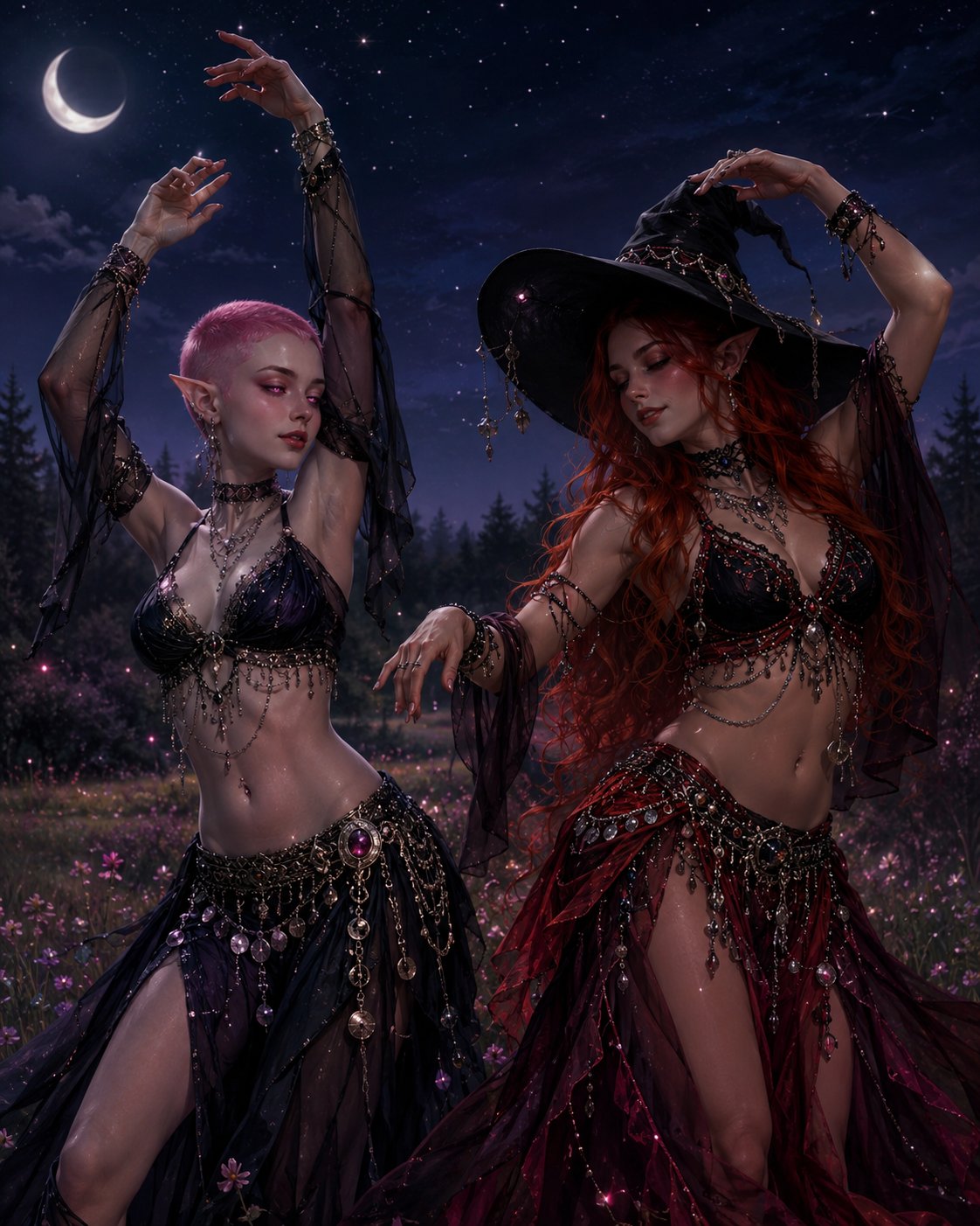 My mom @silentsongbird taught me how to belly dance when I was little. Some of it I remember. But I…