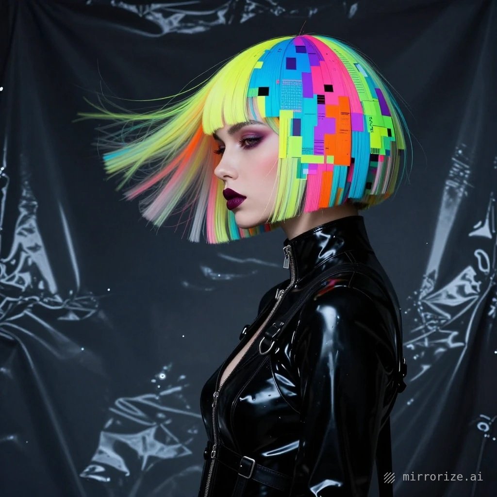 Glitch Girl Rapunzel