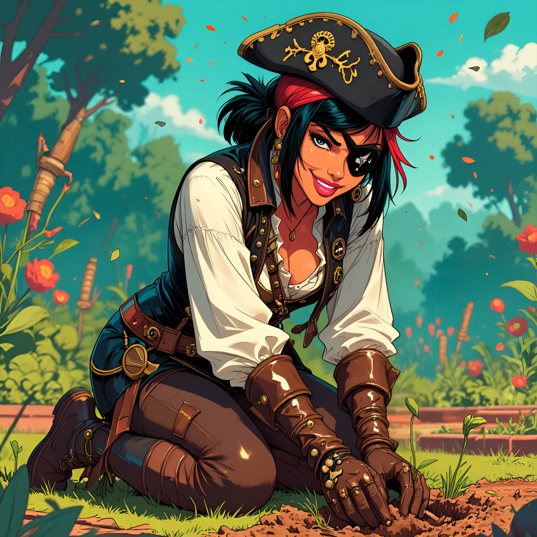 #MessyAugust26 Unexpected Hobbies Aug 10-12 Pirate Who Gardens