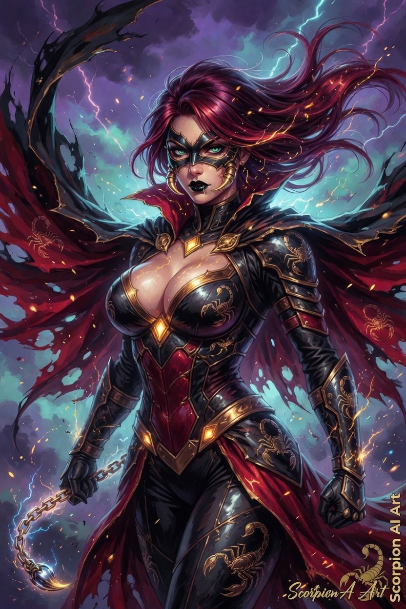 Caped Hero💜🦂 All welcome to join 🏷️ @Jinx @gigisaiart247 @mira @gbloodforge @SuperNovaAI @Mirrorize…