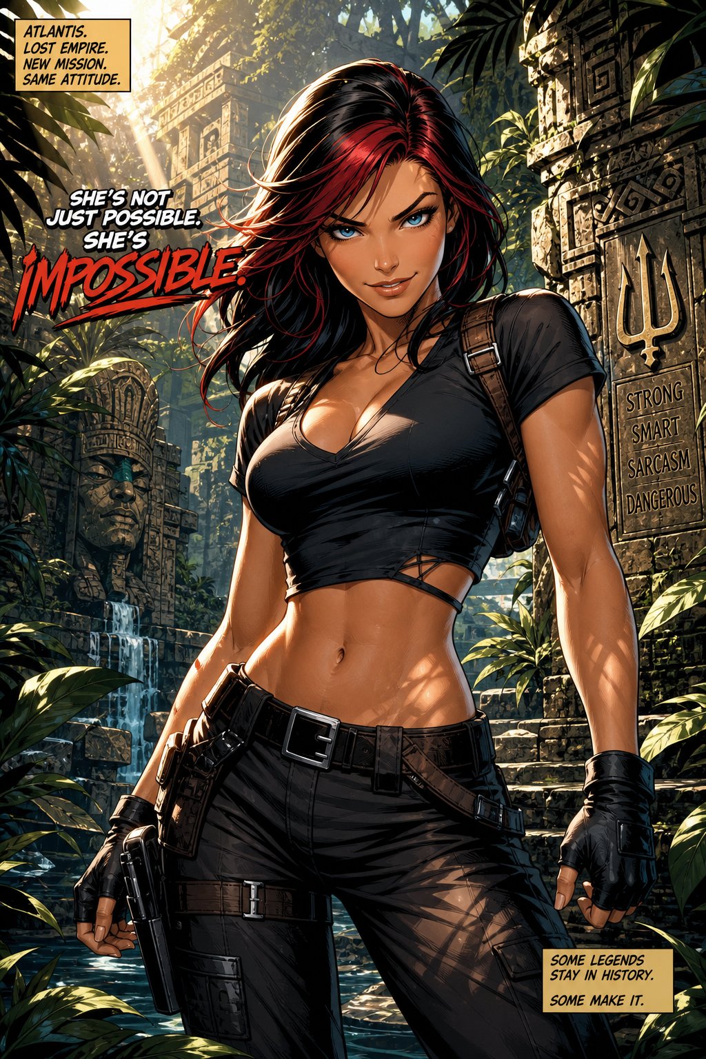 Hybrid Character - Lara Croft and Kim Possible