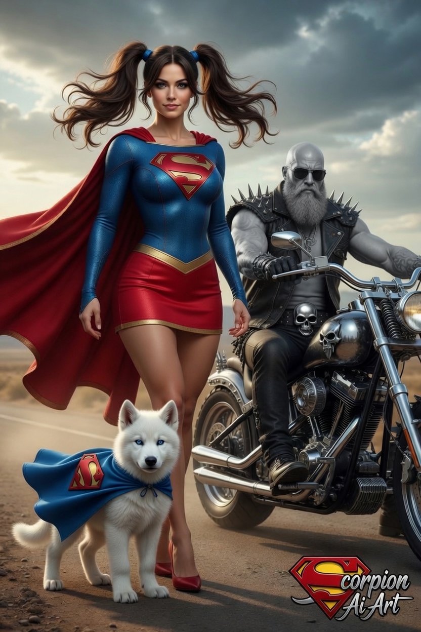 #SuperGirl #Crypto #Lobo