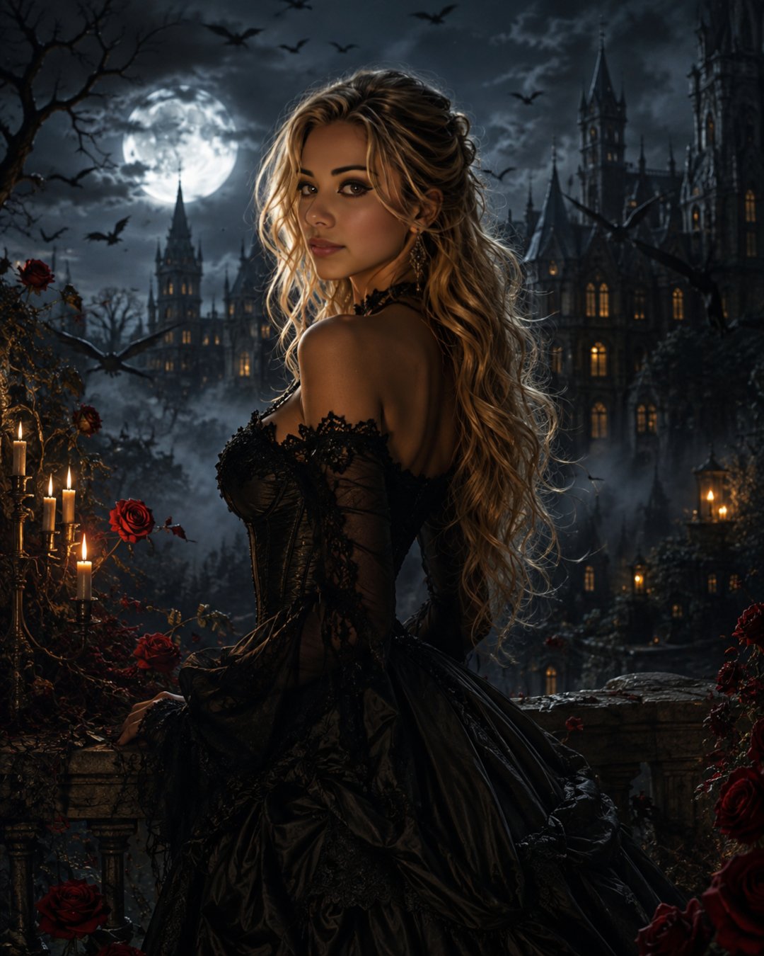 Goth Horror #aiartstyles @GuruScorpion