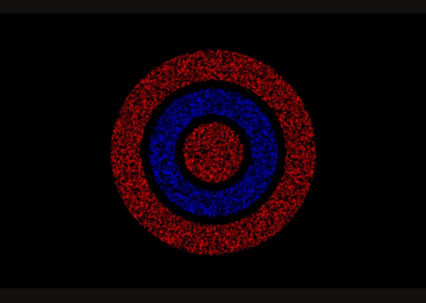 Chromostereopsis A color Layering trick that uses light and dark colors juxtaposed to make an image…