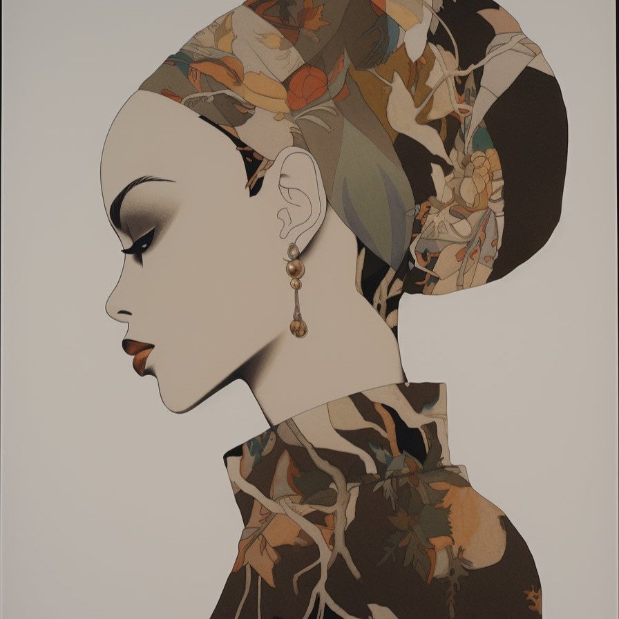 Grace the profile. Pattern the poise.