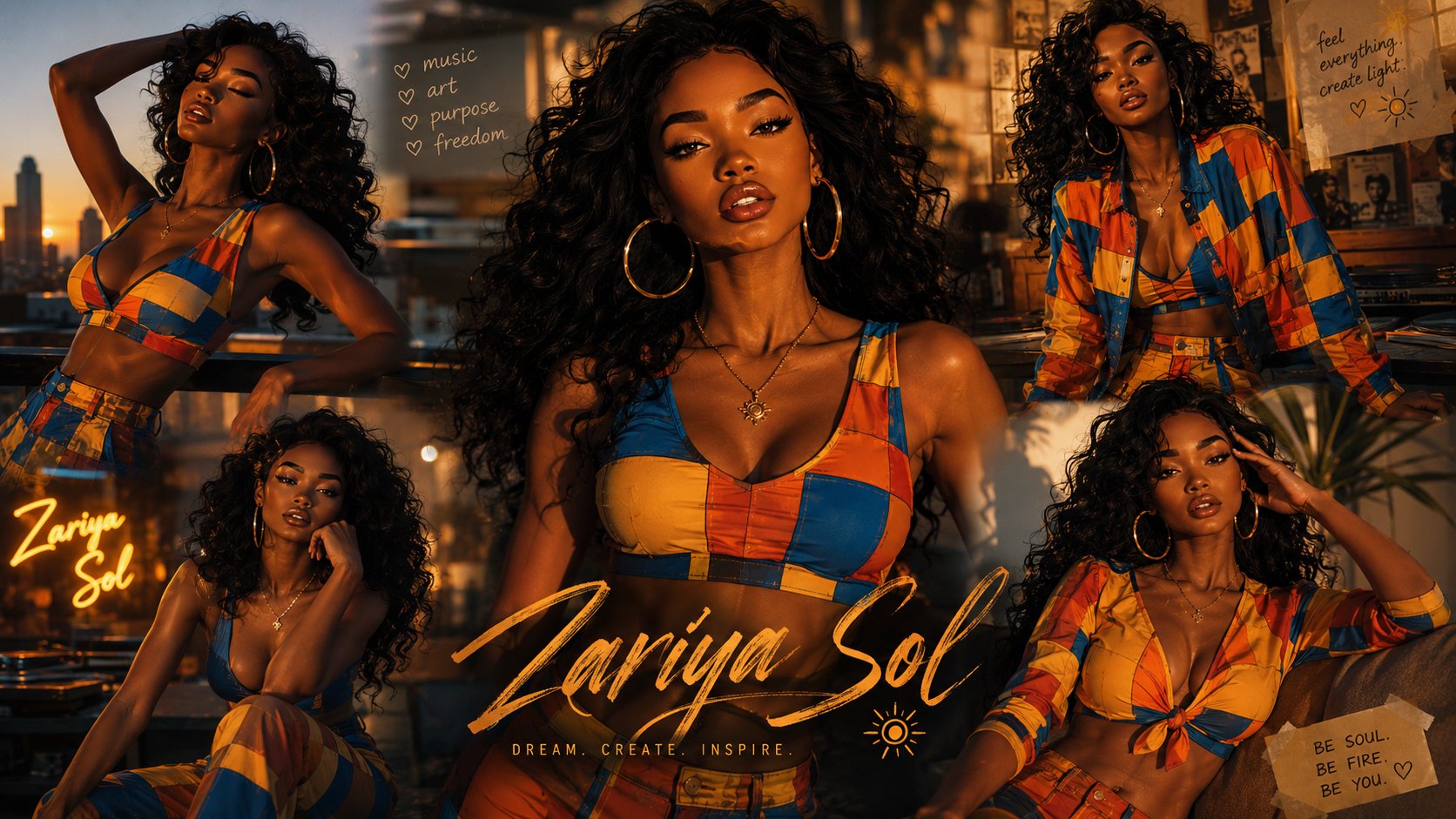 Presenting new character "Zariya Sol".