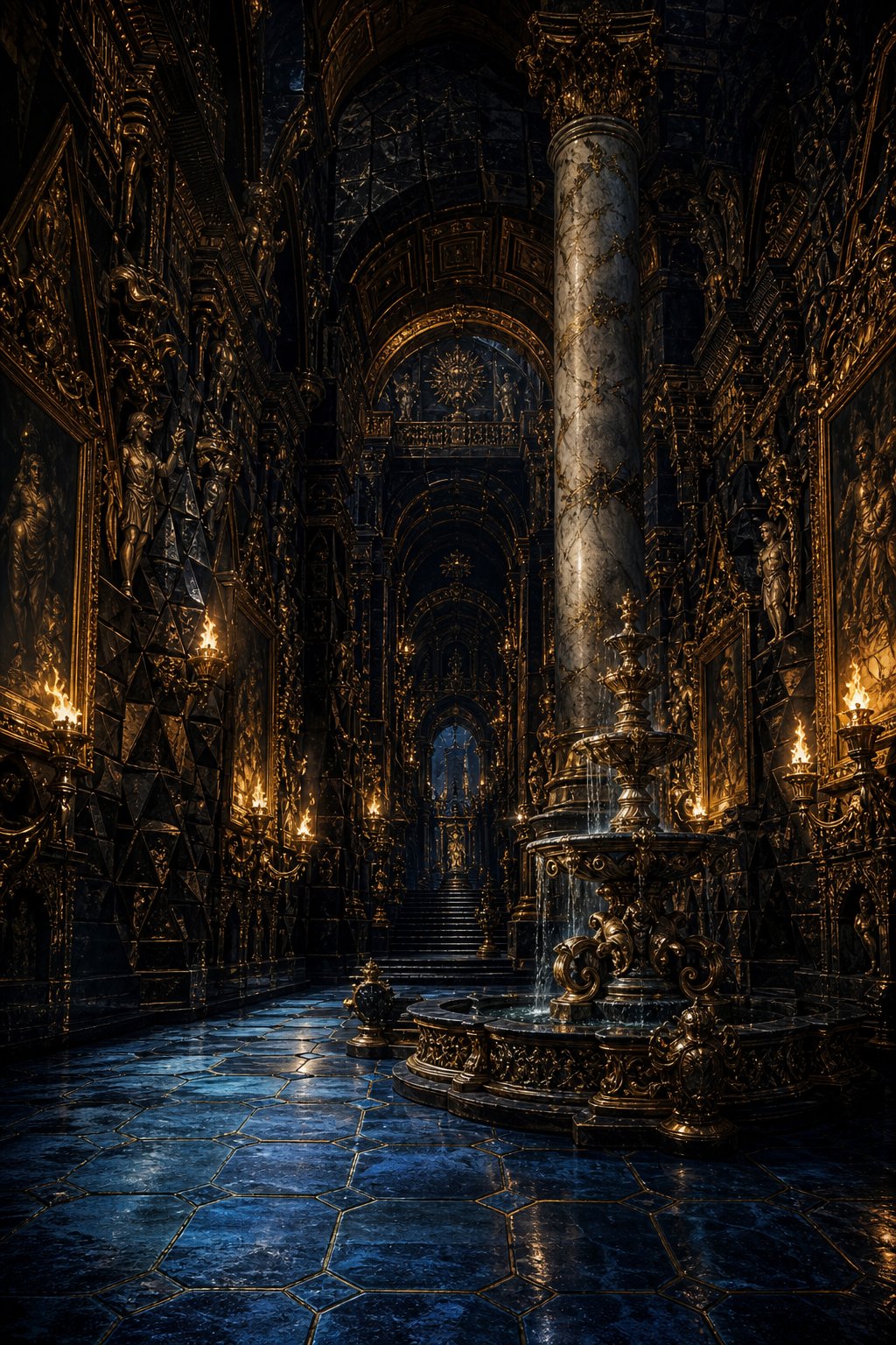 Pillared Hall
