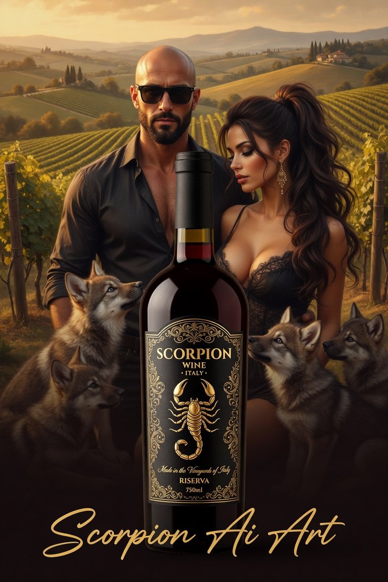 #ScorpionSunday Fresh Wine from the GuGi Vines, stop by if you Have the time 🍷 🦂 With @gigisaiart247…