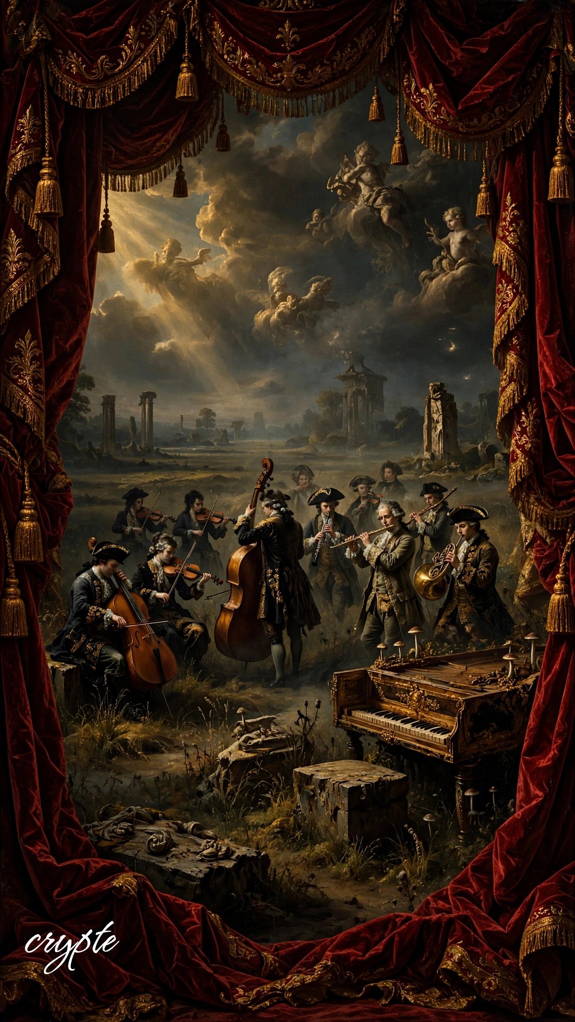 #dailyspark " The orchestra tuning in an empty field” Dear creative friends, I hope you have a wonde…
