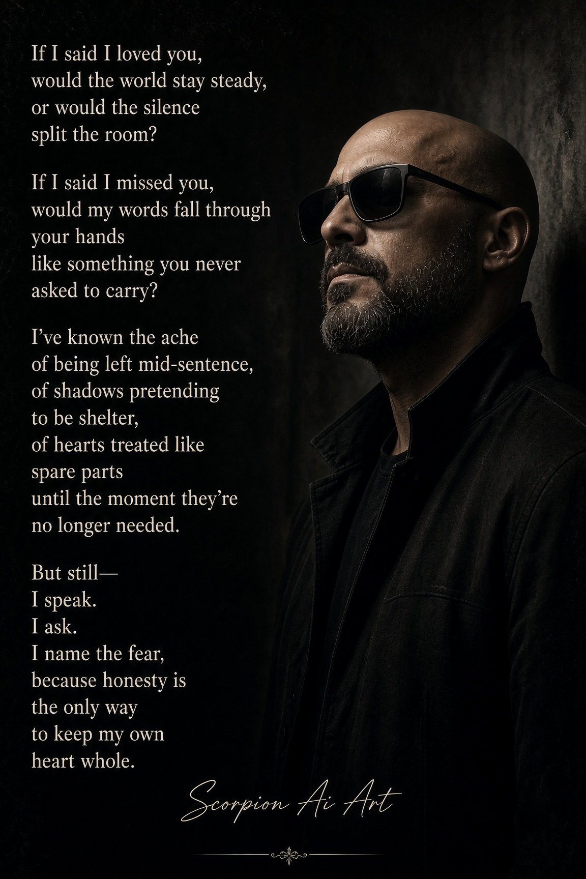 Putting back all the pieces and poem 💔